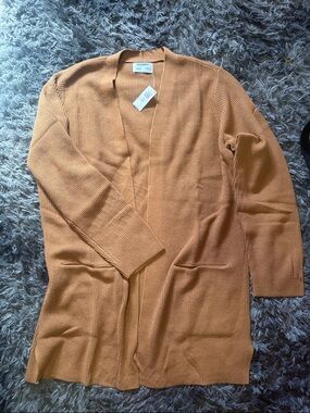 Old Navy Open-Front Cardigan in Camel Brown Brand New